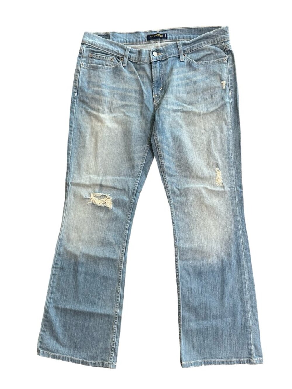 Levi’s Women’s Y2K Blue Denim 524 Too Superlow Jeans Bootcut Low Rise Size 13M